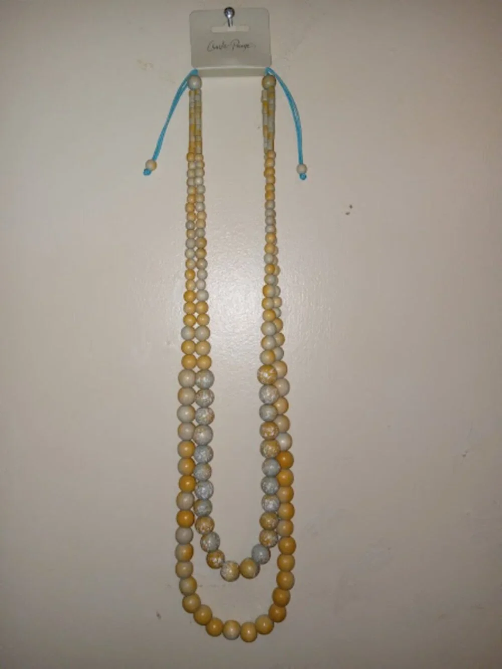 Charlie Paige Double-Strand Beaded Necklace